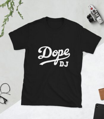 Dope DJ House Music Short-Sleeve Unisex T-Shirt – Soft Cotton Tee
