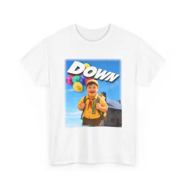 Down. Classic Cotton Tee - Comfortable Everyday Unisex Shirt