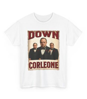 Down Corleone Graphic Tee – Classic Heavy Cotton Shirt