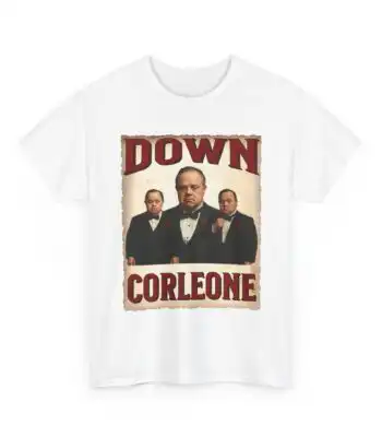 Down Corleone Graphic Tee – Classic Heavy Cotton Shirt