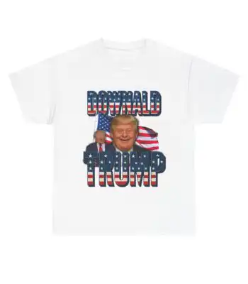 Downald Trump Unisex Cotton Tee – Classic Fit Casual Shirt