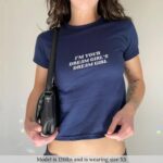 Dream Girl Baby Tee – Funny Lesbian Pride Crop Shirt