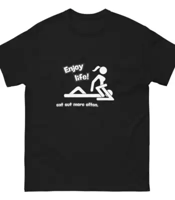 Eat Out T-Shirt – Comfy Funny Tee for Laughs & Gifts
