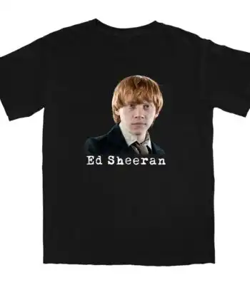 Ed Sheeran T Shirt – Soft Cotton Tee with Worn-In Feel