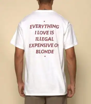 Everything I Love is Illegal Tee – Unisex Classic Cotton Shirt