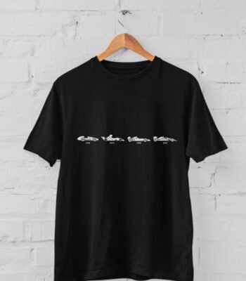 Evolution of a F1 Car Shirt – Vintage Racing Graphic Tee