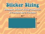 Faguette Bumper Sticker – Funny Meme Design, Waterproof & Durable