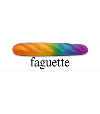 Faguette Bumper Sticker – Funny Meme Design, Waterproof & Durable