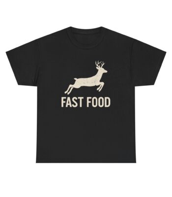 Fast Food Deer Hunting T-Shirt – Funny Unisex Graphic Tee