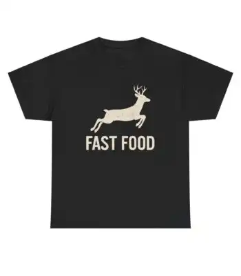 Fast Food Deer Hunting T-Shirt – Funny Unisex Graphic Tee