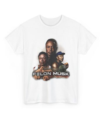 Felon Musk Unisex Heavy Cotton Tee – Classic Comfort Shirt