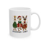 Festive Ceramic Mug - Cheerful Design for Coffee Lovers