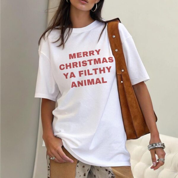 Filthy Animals Christmas Shirt – Cozy Merry Xmas Tee for Gifting