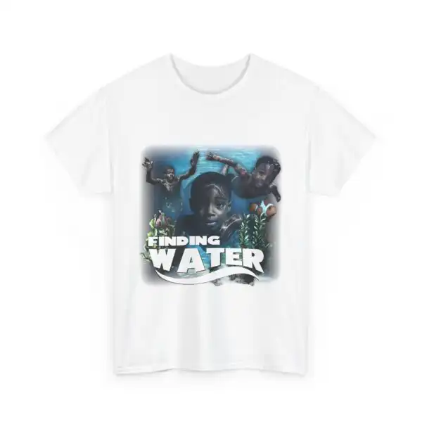 Finding Water Graphic Tee – Unisex Heavy Cotton Shirt