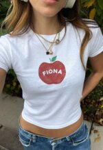 Fiona Apple Vintage Baby Tee – Retro Cool Typography Shirt