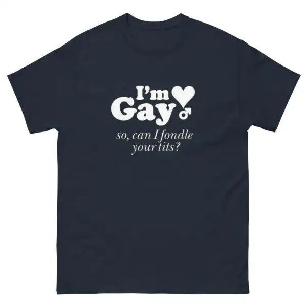 Fondle T-Shirt – Funny Unisex Cotton Tee for All-Day Comfort