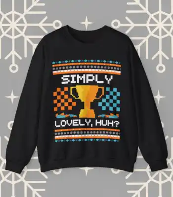 Formula 1 Ugly Christmas Sweater – Fun Holiday Sweatshirt