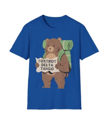 Foxtrot Delta Tango Shirt – Subtle Anti-Trump Bear Graphic Tee