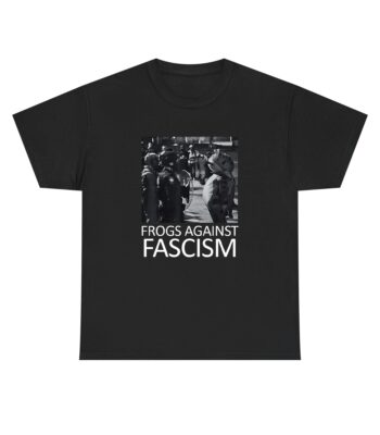 Frogs Against Fascism Portland Protest Tee – Unisex Cotton Shirt