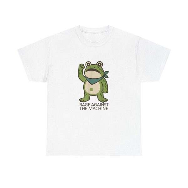 Frogs Against Fascism Tee – Unisex Cotton Protest Shirt