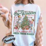 From The Windows To The Walls Christmas Shirt – Funny Holiday Tee