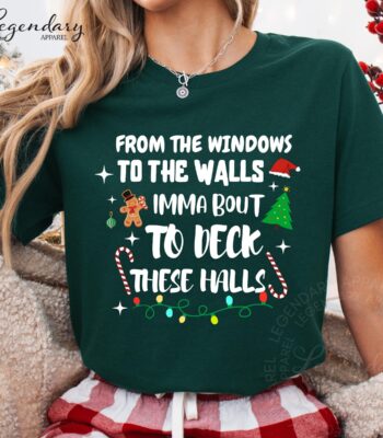From the Windows to the Walls Christmas Shirt – Soft Holiday Tee