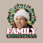 Fun Old Fashioned Family Christmas Tee – Cotton Holiday Shirt