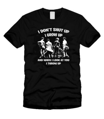 Funny 80s Retro Stand By Me Movie T-Shirt - Black Unisex Tee