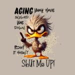 Funny Angry Duck T-Shirt – Sarcastic Cotton Graphic Tee