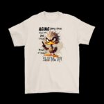 Funny Angry Duck T-Shirt – Sarcastic Cotton Graphic Tee