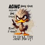 Funny Angry Duck T-Shirt – Sarcastic Cotton Graphic Tee