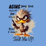 Funny Angry Duck T-Shirt – Sarcastic Cotton Graphic Tee