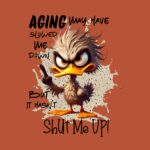 Funny Angry Duck T-Shirt – Sarcastic Cotton Graphic Tee