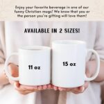 Funny Christian Mug – How Does Jesus Make His Coffee Gift