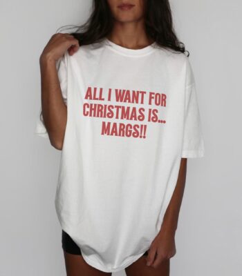Funny Christmas Margs T-shirt – Holiday Margarita Graphic Tee