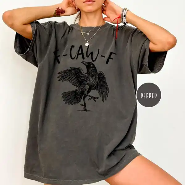 Funny Crow Shirt – Sassy Raven Lover Gift for Women