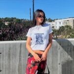 Funny Lesbians Eat What Baby Tee – Sassy LGBTQ Pride Crop Top