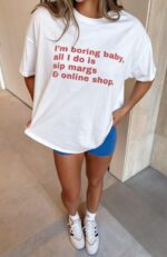 Funny Margarita T-Shirt – Customizable Sip Margs & Shop Tee