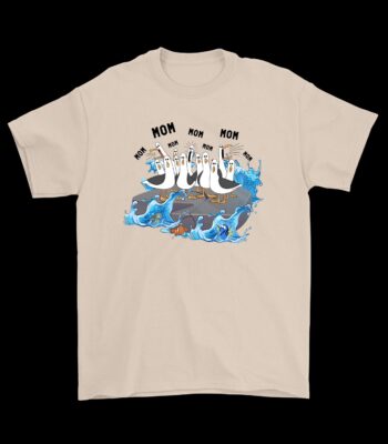 Funny Mom T-Shirt – Finding Nemo Seagulls Graphic Tee