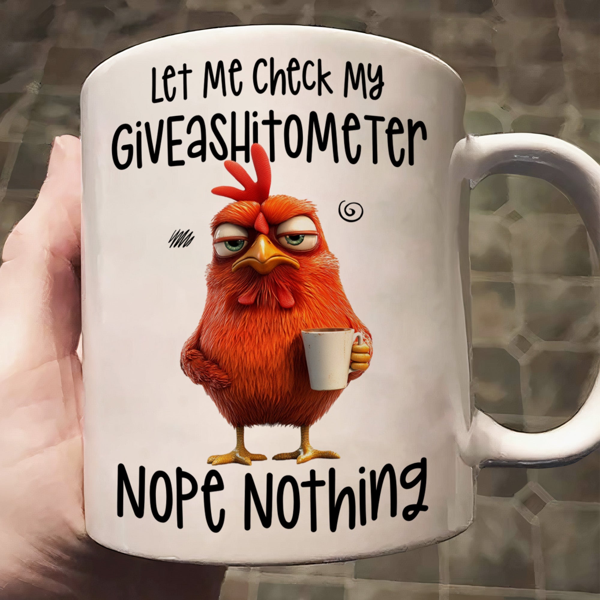 Funny Mug - Let Me Check My Giveashitometer - Hilarious Gift Idea Funny Mug - Let Me Check My Giveashitometer - Hilarious Gift Idea