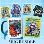 Funny Raccoon Wizard Mug – Hilarious Trash Panda Coffee Cup