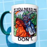 Funny Raccoon Wizard Mug – Hilarious Trash Panda Coffee Cup
