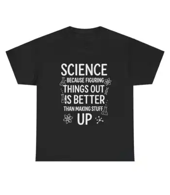 Funny Science Teacher Shirt – Curious Beakers Graphic Tee