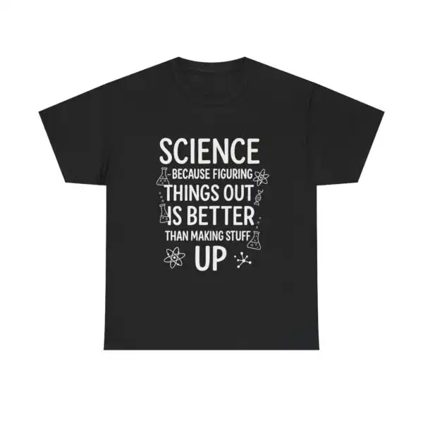 Funny Science Teacher Shirt – Curious Beakers Graphic Tee