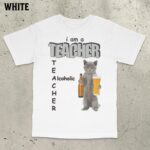 Funny Teacher Shirt – Quirky Unisex Cotton Tee for Educators