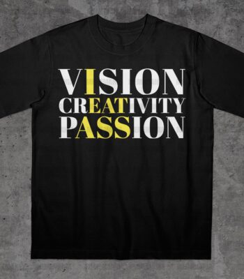 Funny Vision Creativity T-Shirt – Unisex Casual Statement Tee