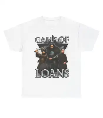 Game of Loans Heavy Cotton Tee – Classic Fit Graphic Shirt