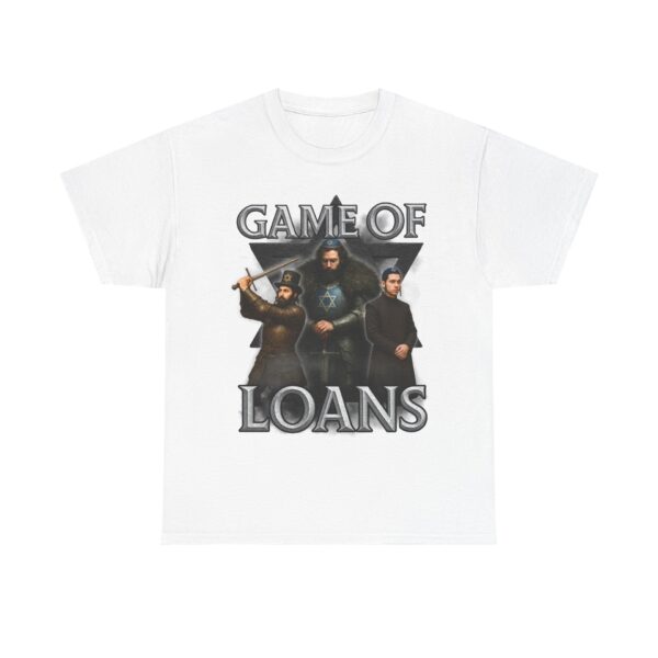 Game of Loans Heavy Cotton Tee – Classic Fit Graphic Shirt