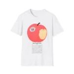 Gap Tooth Smile Shirt – Retro Peach Graphic Tee for Fans
