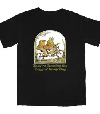 Gay Frogs T Shirt – Soft Cotton Tee with Worn-In Feel